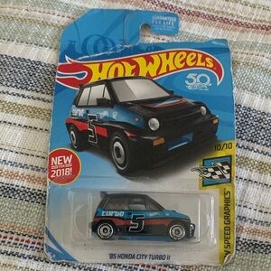 '85 Honda City Turbo II - Hot Wheels NIB